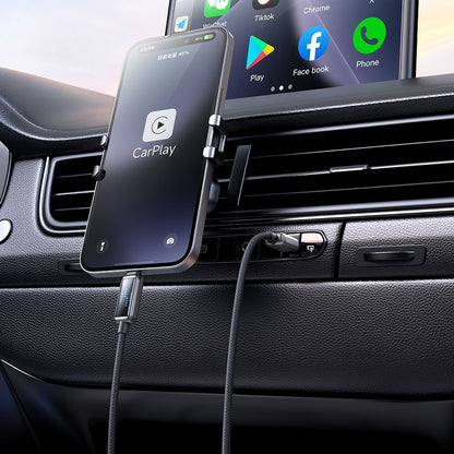 Data- og opladningskabel USB-C - Lightning McDodo CA-2630 Display, 36W, 1.2m, Sort