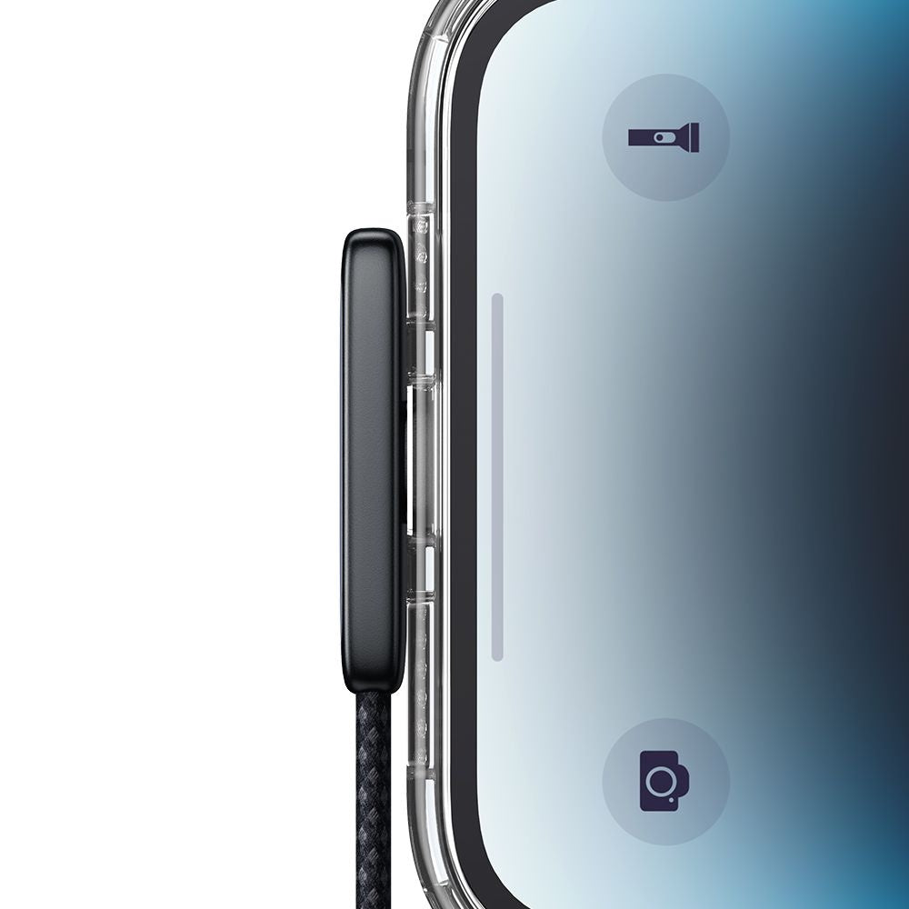 Data- og opladningskabel USB-C - Lightning McDodo CA-3350 Angled, 36W, 1.2m, Sort