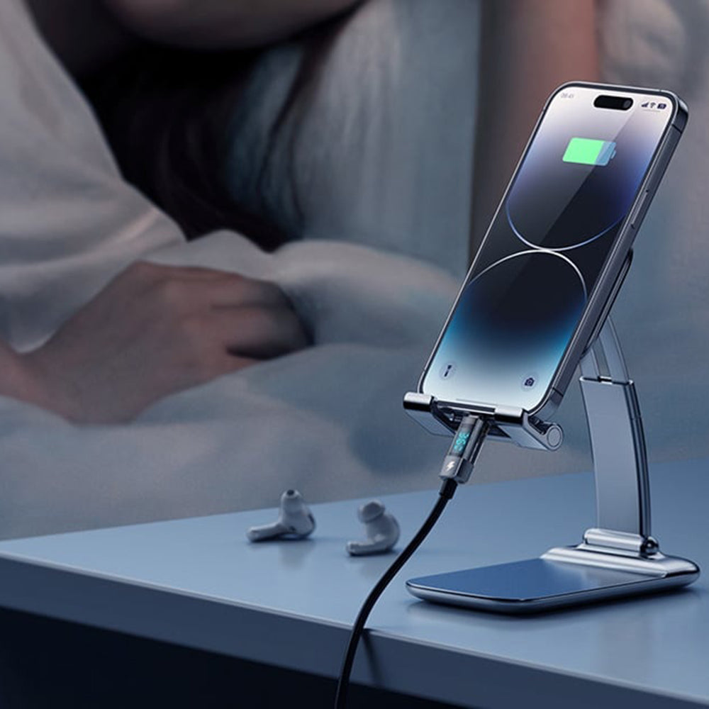 Data- og Opladningskabel USB-C - Lightning McDodo CA-3600 Display Auto Power Off, 36W, 1.2m, Sort