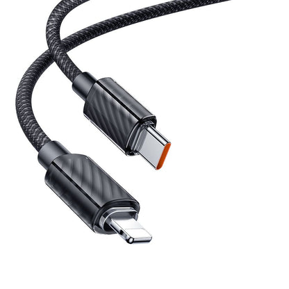 Data- og opladningskabel USB-C - Lightning McDodo CA-3660, 36W, 1,2m, Sort