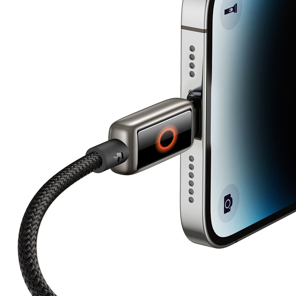 Data- og opladningskabel USB-C - Lightning McDodo CA-6670 Auto Power Off, 36W, 1,2m, Sort