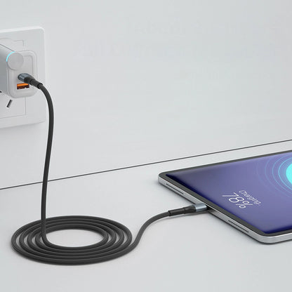 USB-C Data- og Opladningskabel - USB-C 3MK Hyper N, 240W, 2m, Sort
