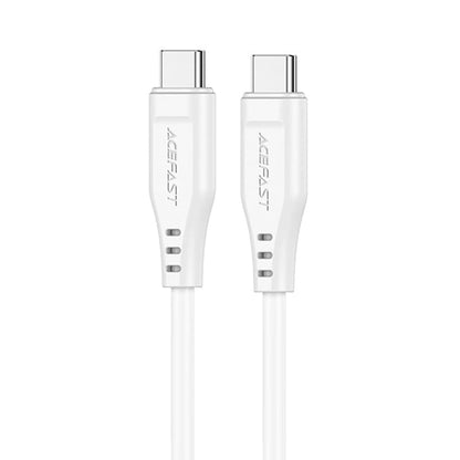 Data- og opladningskabel USB-C - USB-C Acefast C3-03, 60W, 1,2m, Hvid