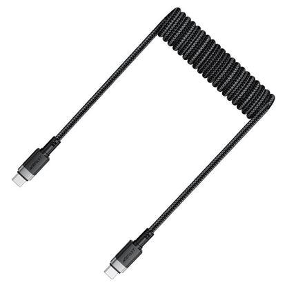 Data- og opladningskabel USB-C - USB-C Acefast C14-03, 60W, 1,2m, Sort