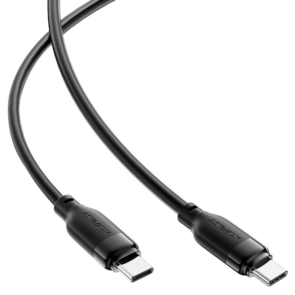 USB-C data- og opladningskabel - USB-C Acefast C16-03, 60W, 1,2m, Sort
