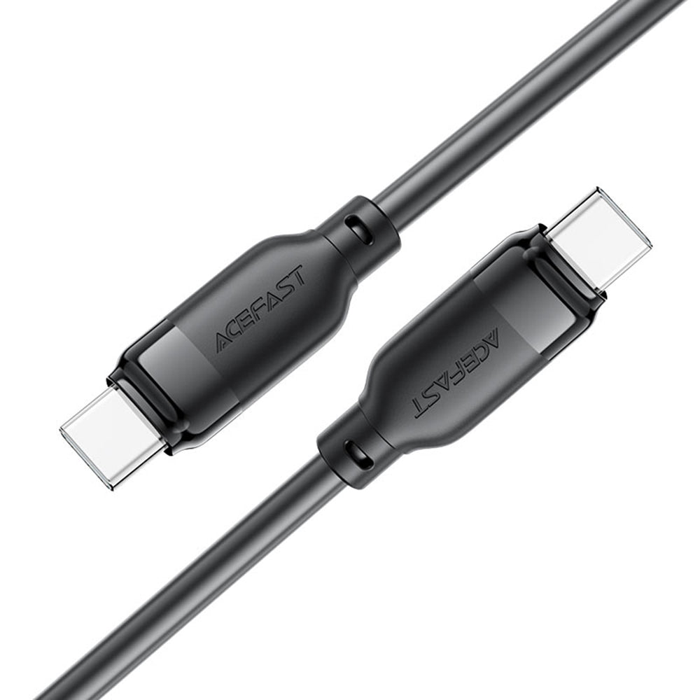 USB-C data- og opladningskabel - USB-C Acefast C16-03, 60W, 1,2m, Sort