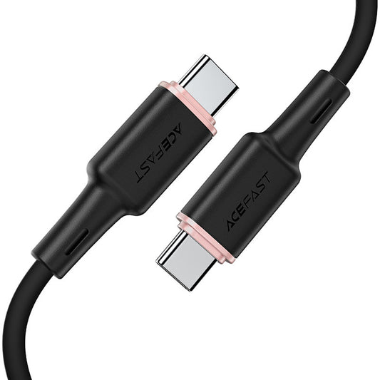 USB-C Data and Charging Cable - USB-C Acefast C2-03, 60W, 1.2m, Black