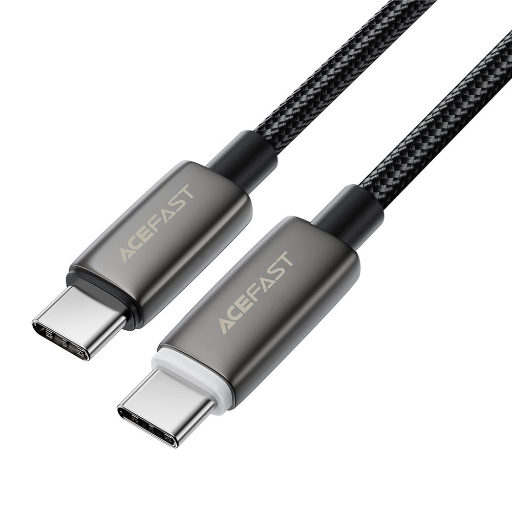 Data- og opladningskabel USB-C - USB-C Acefast C23-03, 60W, 1.2m, Sort