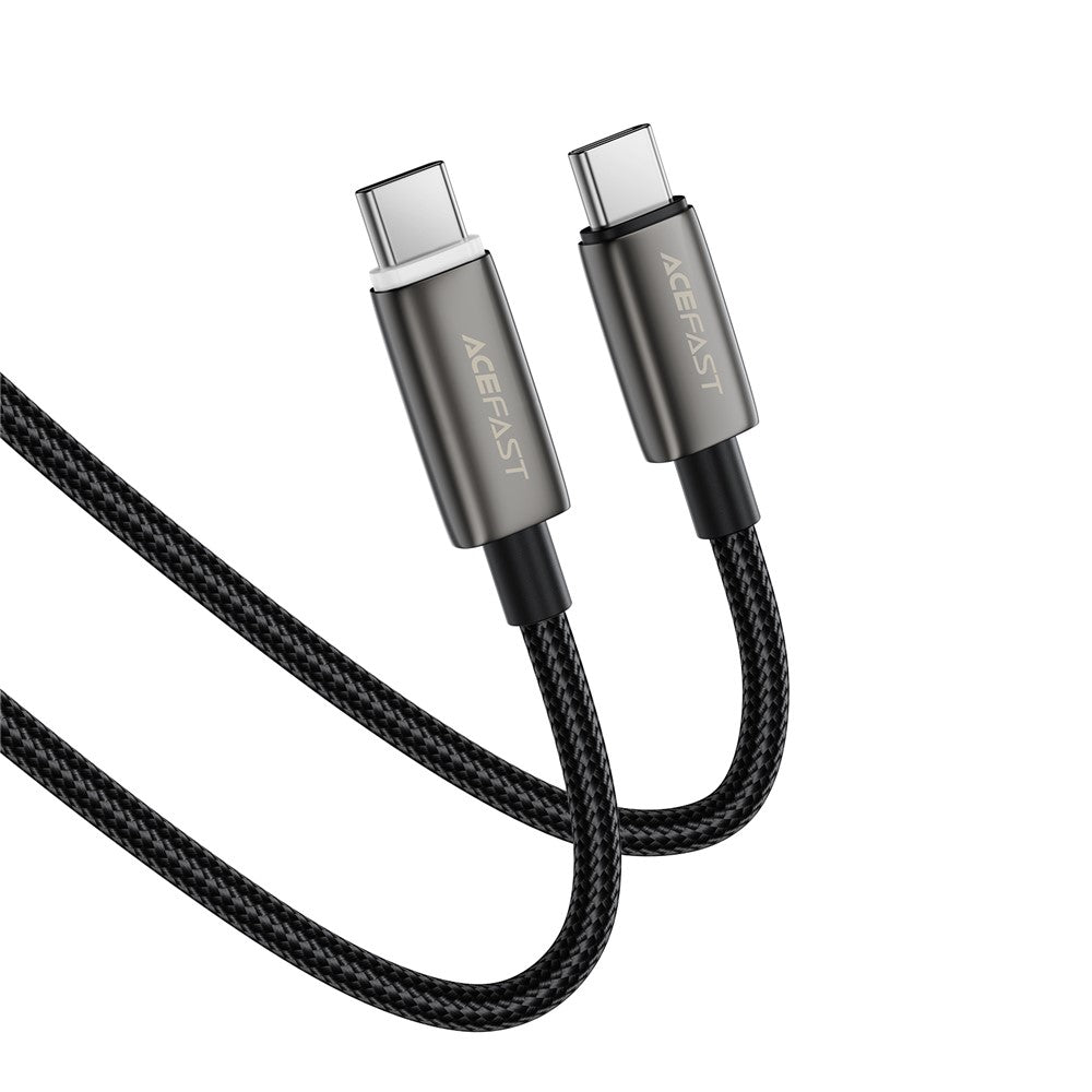 Data- og opladningskabel USB-C - USB-C Acefast C23-03, 60W, 1.2m, Sort