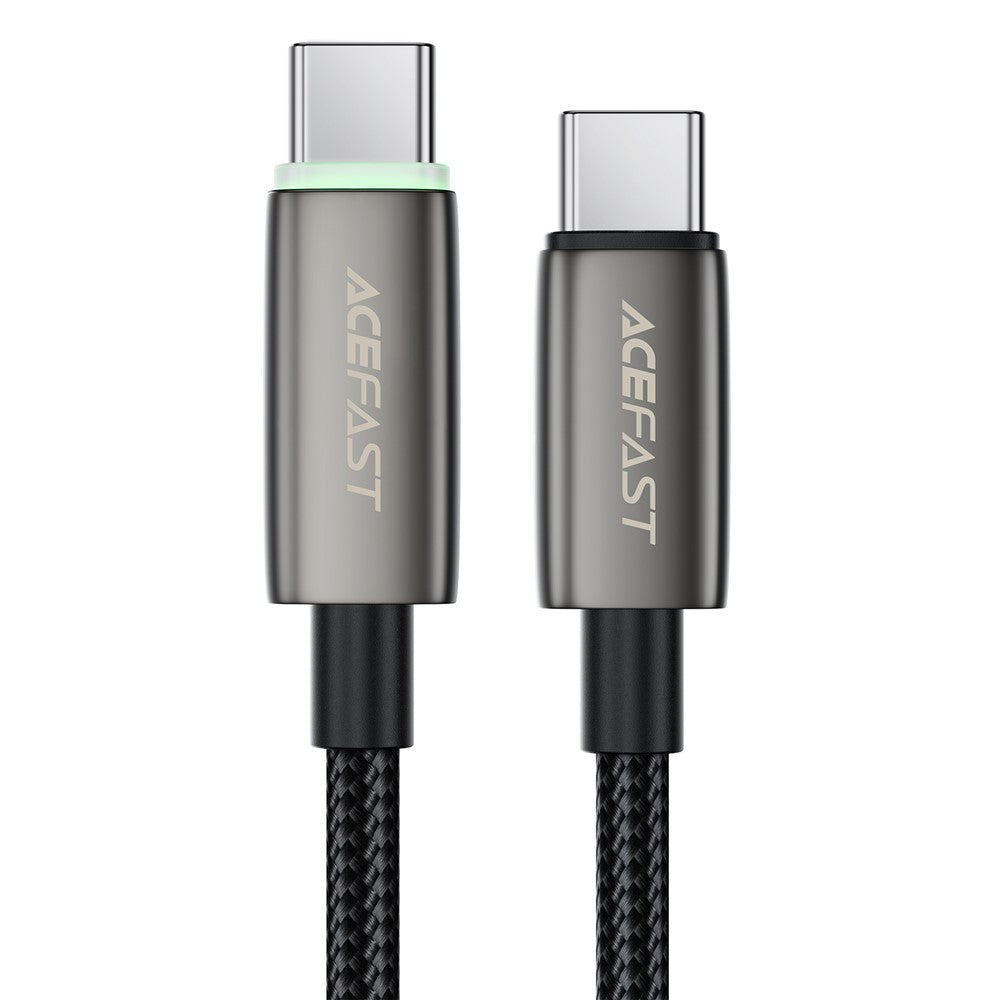 Data- og opladningskabel USB-C - USB-C Acefast C23-03, 60W, 1.2m, Sort