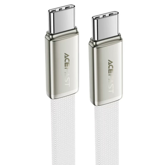 Data- og opladningskabel USB-C - USB-C Acefast C24-03, 60W, 1.2m, Hvid