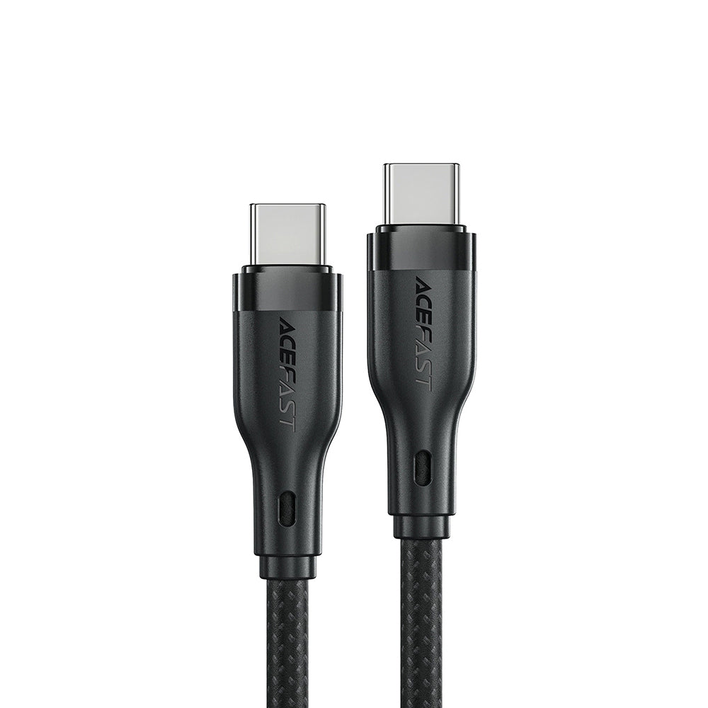 Data- og opladningskabel USB-C - USB-C Acefast C8-03, 60W, 1,2m, Sort