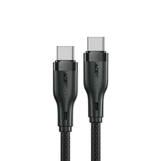 Data- og opladningskabel USB-C - USB-C Acefast C8-03, 60W, 1,2m, Sort
