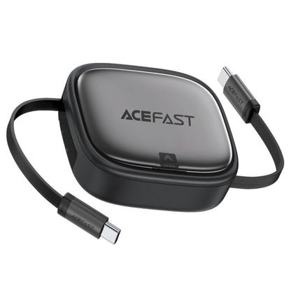 Data- og opladningskabel USB-C - USB-C Acefast Travel J3, 60W, 0.95m, Sort