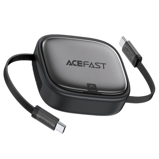 Data- og opladningskabel USB-C - USB-C Acefast Travel J3, 60W, 0.95m, Sort