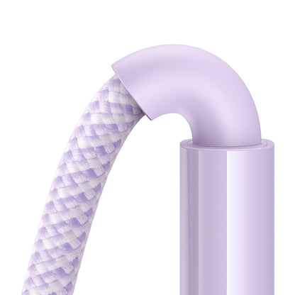 Data- og opladningskabel USB-C - USB-C Baseus Display 2, 100W, 2m, Lilla P10382702511-01