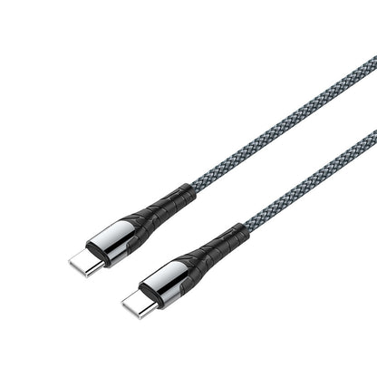 USB-C Data- og Opladningskabel - USB-C ColorWay CW-CBPDCC040, 65W, 1m, Grå
