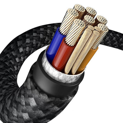 Data- og opladningskabel USB-C - USB-C Lito LD01, 60W, 1.2m, Sort