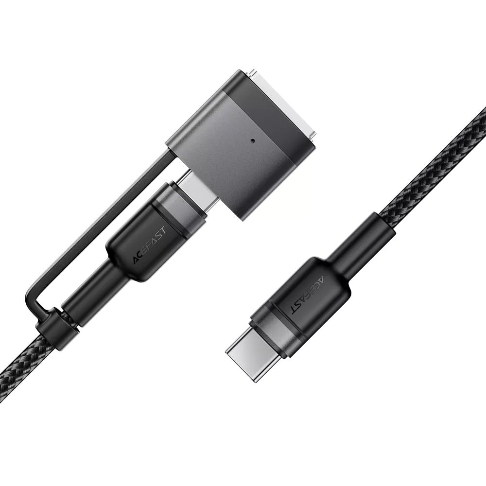 Acefast Opladerkabel, USB-C - USB-C / MagSafe 3, 240W, 1.2m, Sort