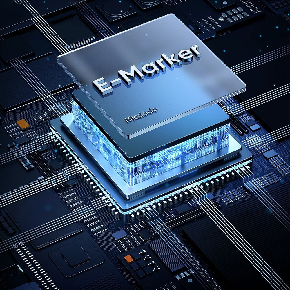 McDodo CA-0140 Opladerkabel, USB-C - USB-C / MagSafe 3, 240W, 2m, Sort