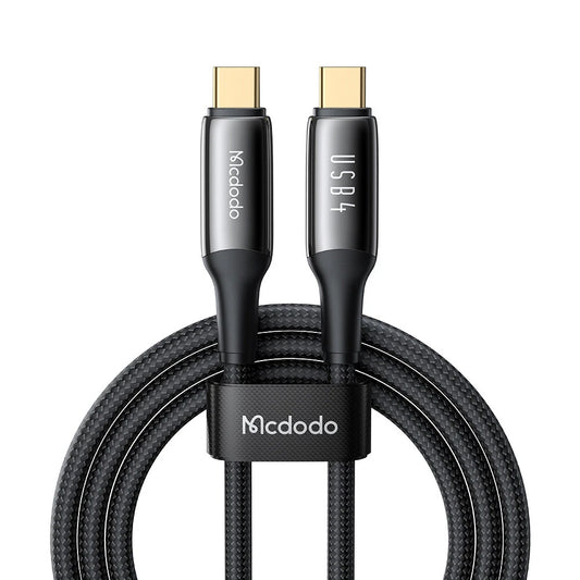 Data- og opladningskabel USB-C - USB-C McDodo CA-2990, 240W, 1.2m, Sort
