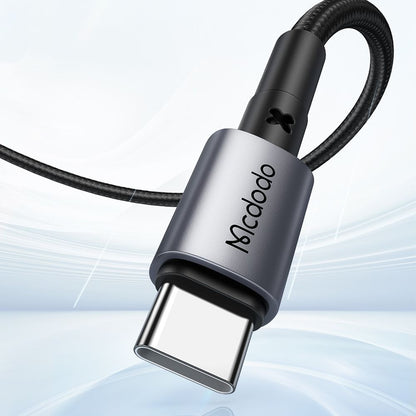 Data- og opladningskabel USB-C - USB-C McDodo CA-3130, 65W, 1m, Sort