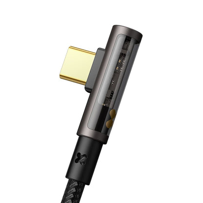 USB-C Data and Charging Cable - USB-C McDodo CA-3400 Angled, 100W, 1.2m, Black
