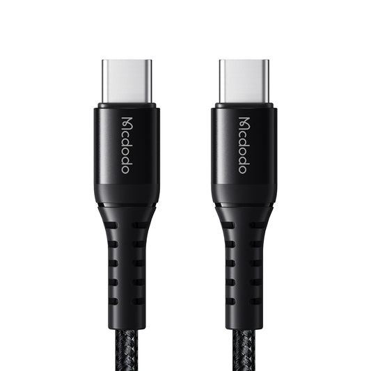 Data- og opladningskabel USB-C - USB-C McDodo CA-5641, 60W, 1m, Sort