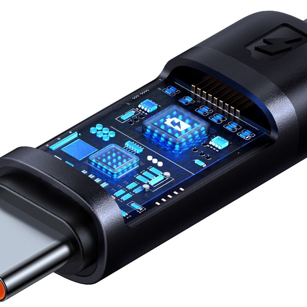 Data- og opladningskabel USB-C - USB-C McDodo CA-5780 Bat Display, 60W, 1.2m, Sort