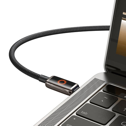 Data- og opladningskabel USB-C - USB-C McDodo CA-6680 Auto Power Off, 100W, 1.2m, Sort