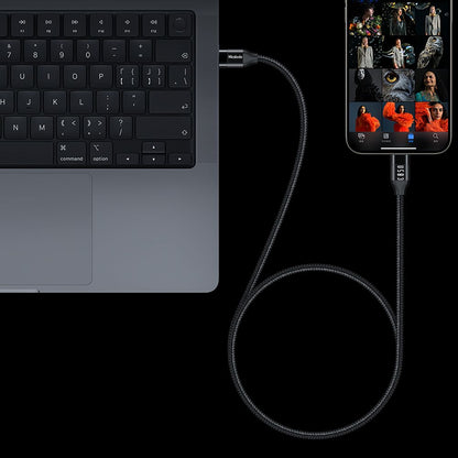 Data- og opladningskabel USB-C - USB-C McDodo CA-7132, 100W, 1.2m, Sort