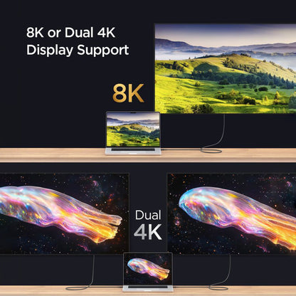 USB-C Data and Charging Cable - USB-C Spigen EB24015CC, 240W, 1.5m, Black ACA10423