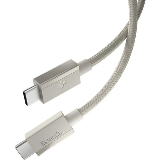 USB-C Data- og Opladningskabel - USB-C Spigen EB6015CC, 60W, 1,5m, Titan Grå ACA10419