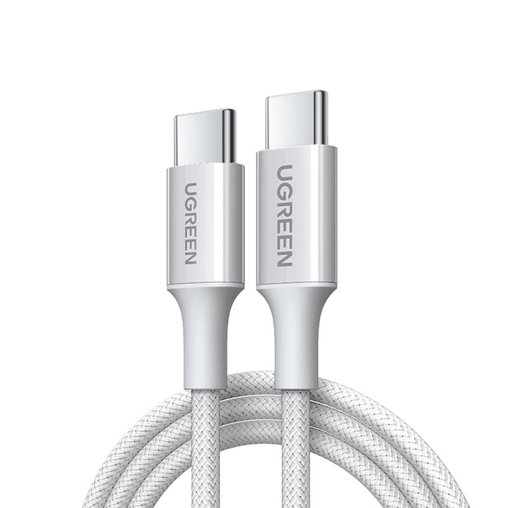 USB-C Data og Opladningskabel - USB-C UGREEN L501, 60W, 2m, Grå