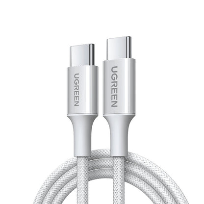 USB-C Data og Opladningskabel - USB-C UGREEN L501, 60W, 2m, Grå