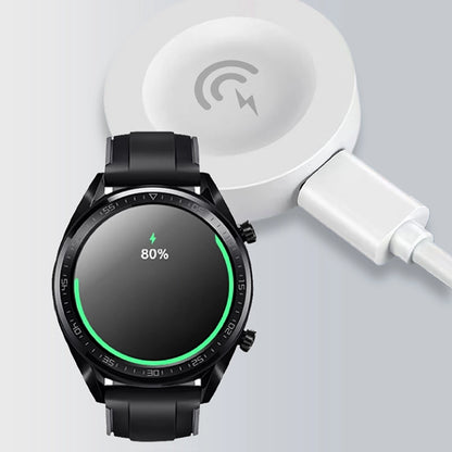 Trådløs oplader Dudao A12H til Huawei Watch Series, USB-A, Hvid