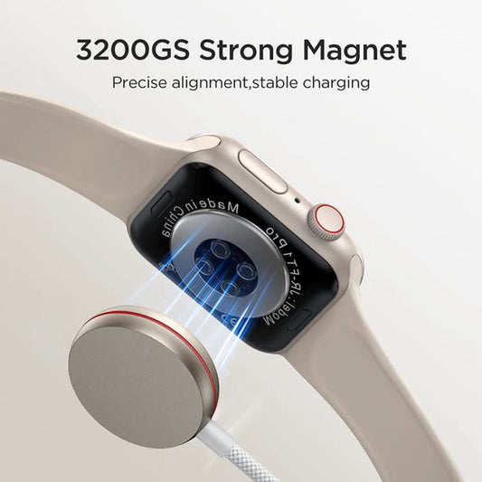 Joyroom S-IW011 opladerkabel til Apple Watch Series, Hvid