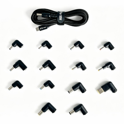 OEM Opladningskabel, 2m, 14i1, Sort