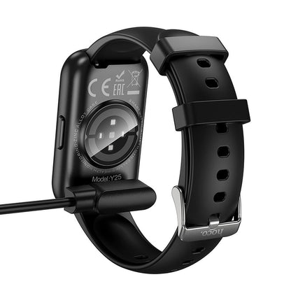 Opladerkabel til Smartwatch HOCO Y25, USB-A, Sort