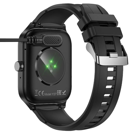 Opladerkabel til Smartwatch HOCO Y26 / Y27, USB-A, Sort
