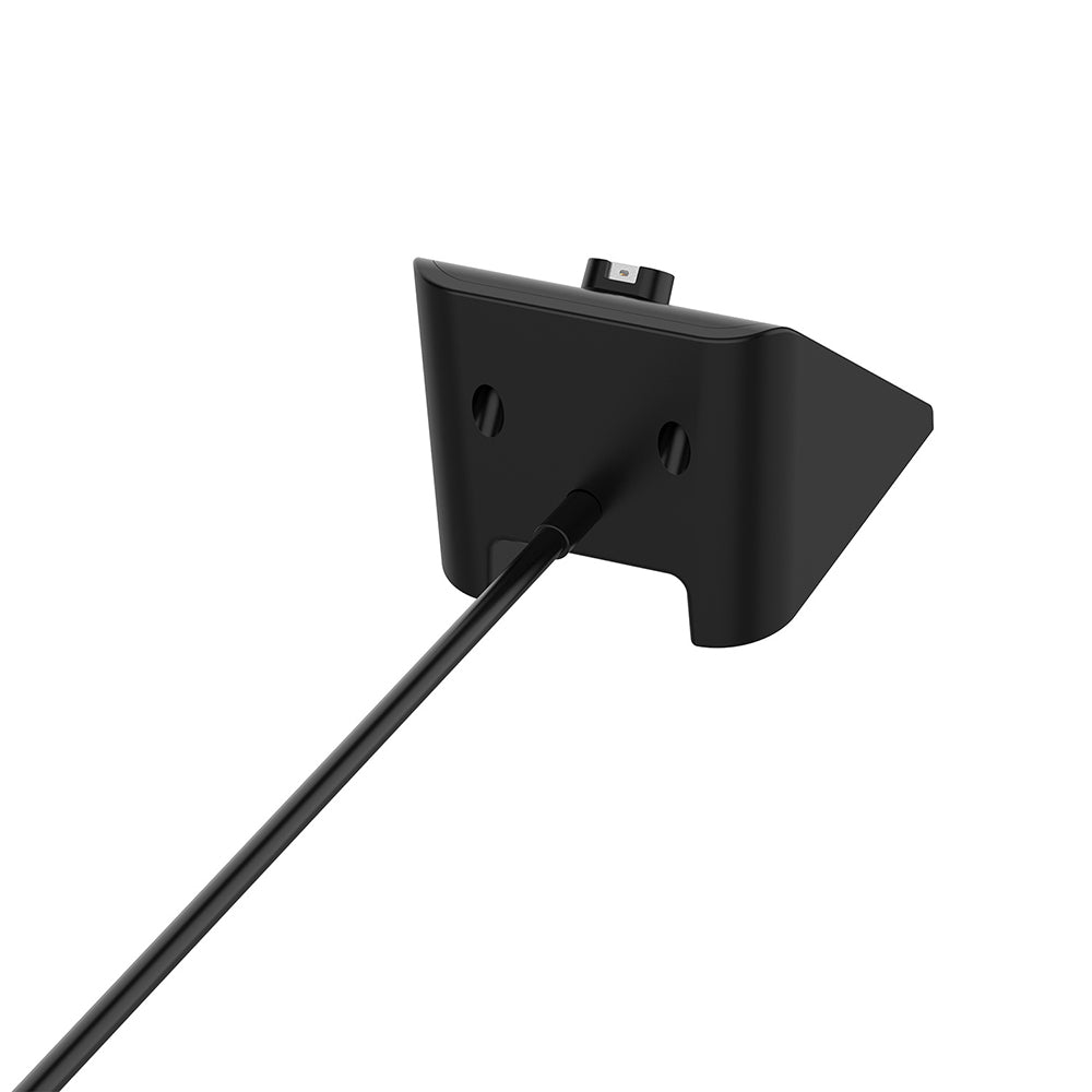 Techsuit TGC3 opladerkabel til Garmin Fenix 5 Plus / 7X / 6X / 6 / 5, USB-A, Sort