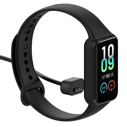 Opladerkabel Techsuit THA5 til Amazfit Band 7, USB-A, Sort