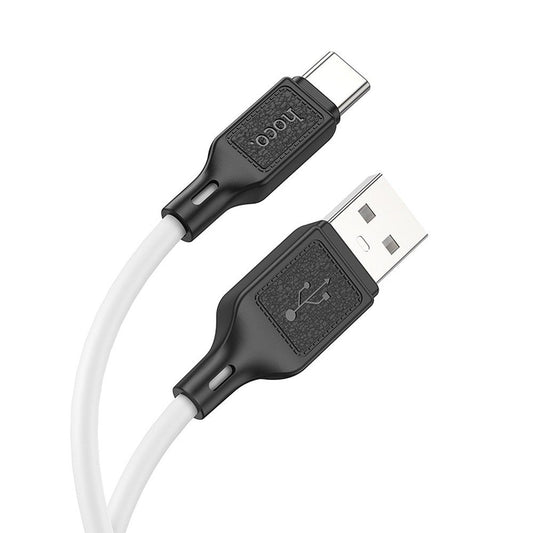 Data- og opladningskabel USB-A - USB-C HOCO X90, 60W, 1m, Hvid