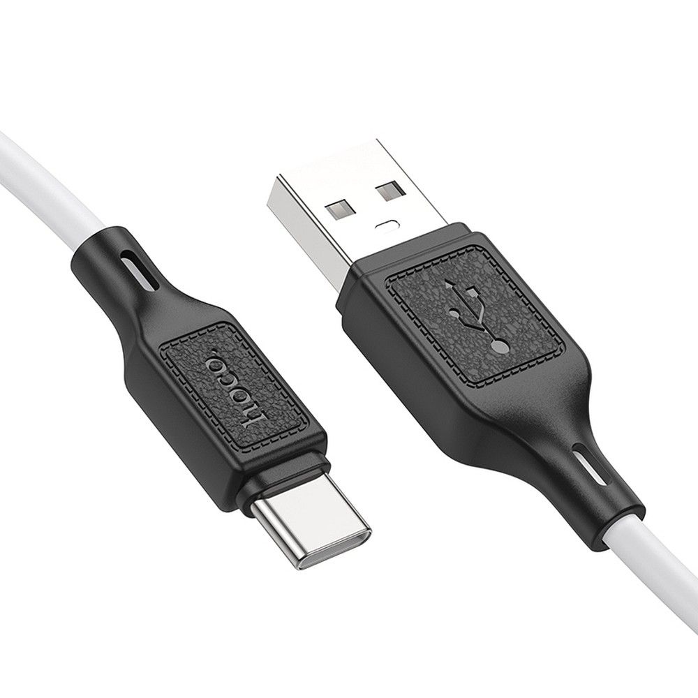 Data- og opladningskabel USB-A - USB-C HOCO X90, 60W, 1m, Hvid