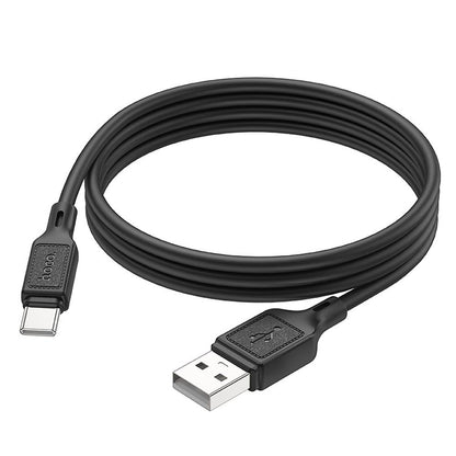 Data- og opladningskabel USB-A - USB-C HOCO X90, 60W, 1m, Sort