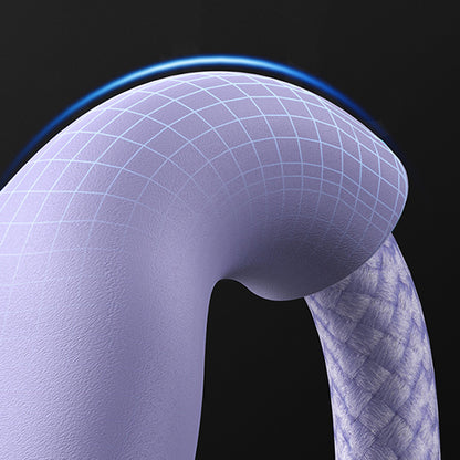 USB-A - Lightning / microUSB / USB-C Baseus Flash Series II 3in1 opladerkabel, 66W, 1.2m, Lilla CASS040005