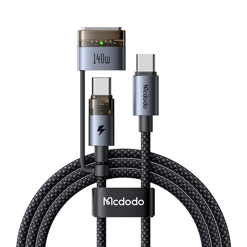 USB-C Opladningskabel - USB-C / MagSafe 3 Mcdodo CA-8860, 240W, 2m, Sort