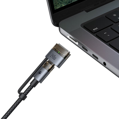 USB-C Opladningskabel - USB-C / MagSafe 3 Mcdodo CA-8860, 240W, 2m, Sort