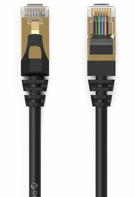 Orico PUG-C7 netværkskabel, UTP, Cat7, 3m, sort