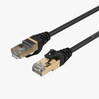Orico PUG-C7 netværkskabel, UTP, Cat7, 0,5m, sort